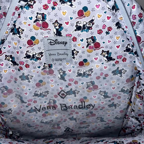 Vera Bradley Disney's Minnie Mouse Ears Backpack Mickey Piccadilly Paisley NWT - Picture 7 of 7